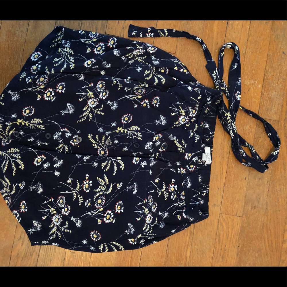 Loft floral skirt